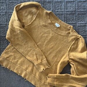 Women's Mustard Sweater
